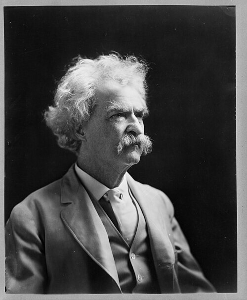 Portrait of Mark Twain, 1907