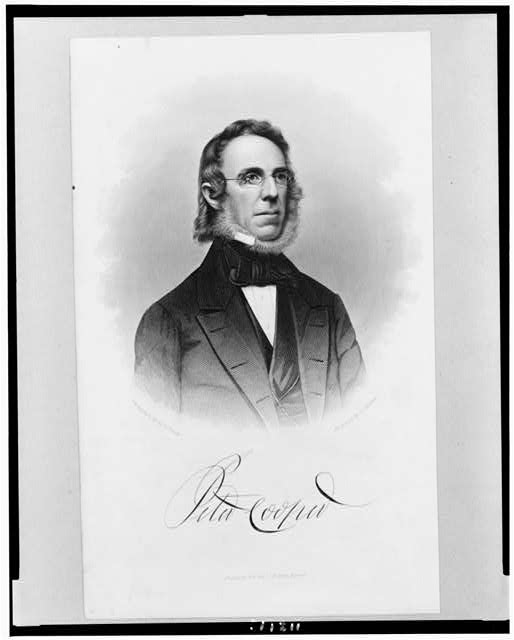 Portrait of Peter Cooper.