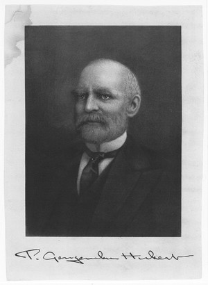 Portrait of the architect Philip Hubert, about 1885 - Hotel Chelsea, New York City