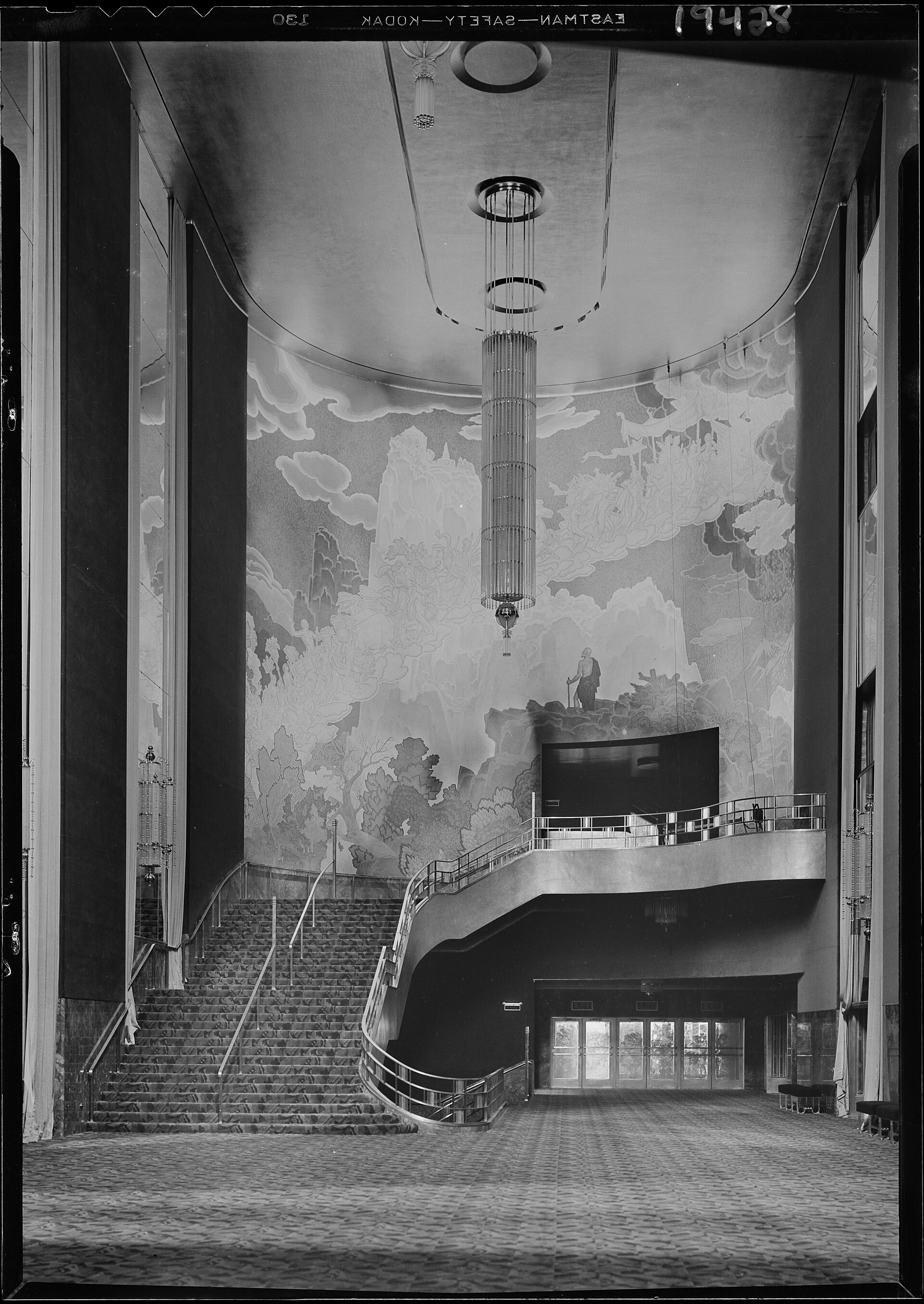 Interior of the International Music Hall, Radio City, in 1932