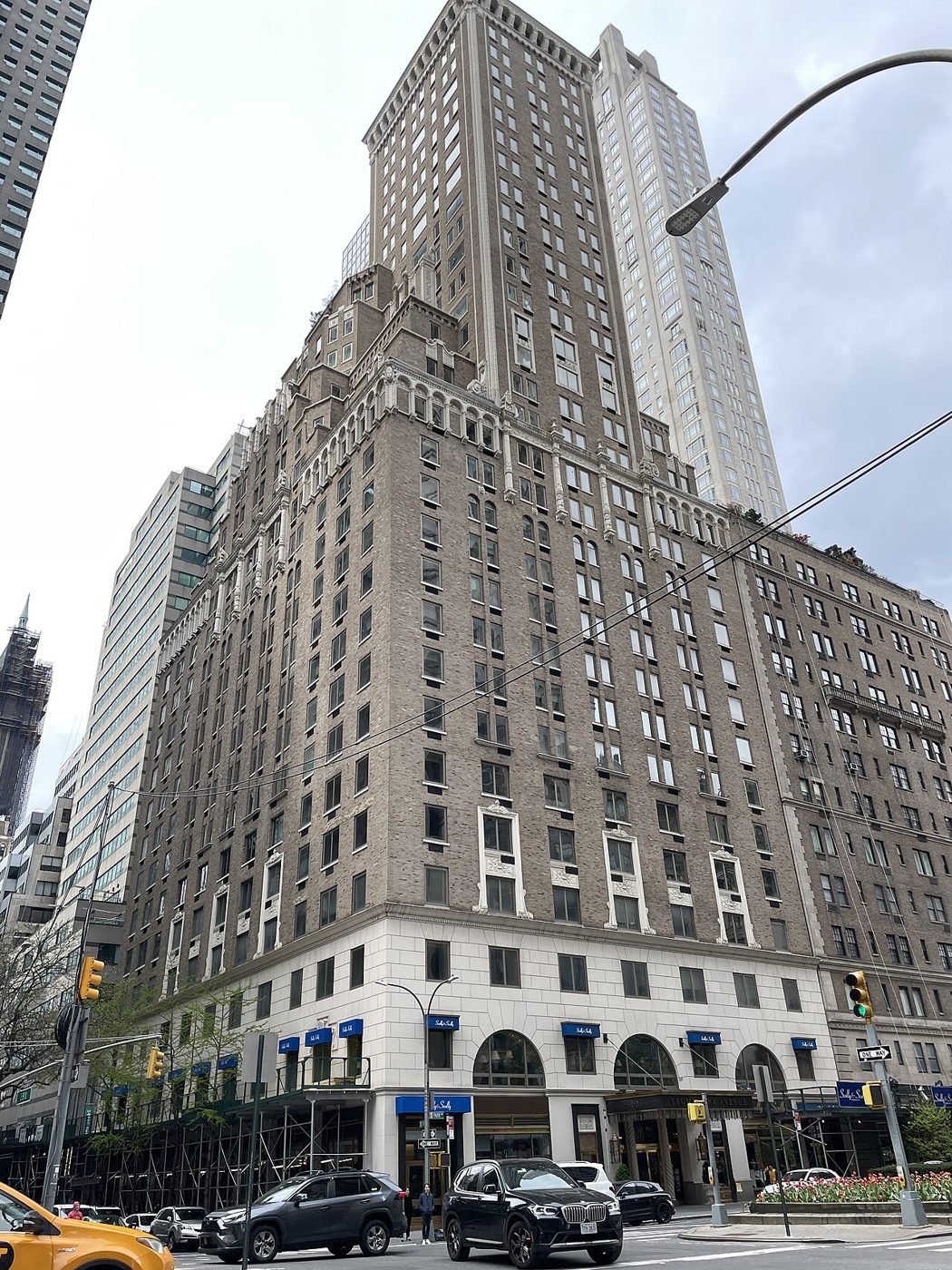 Trump Park Avenue, 502 Park Avenue at East 59th Street in Lenox Hill, photographed in April 2024